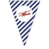  vliegtuigbanner voor Baby shower Vlaggetjes (Eerste vlag)