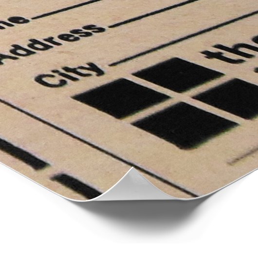 Vliegtuigbegeleider Stewardess Retro Poster (Hoek)