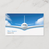 Vliegtuigbestuurder | Luchtvaart Visitekaartje (Voorkant)