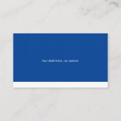 Vliegtuigbestuurder | Luchtvaart Visitekaartje (Achterkant)