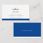 Vliegtuigbestuurder | Luchtvaart Visitekaartje (Voorkant / Achterkant)