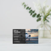 Vliegtuigbestuurder | Luchtvaart Visitekaartje (Staand voorkant)