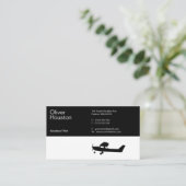 Vliegtuigbestuurder | Luchtvaart Visitekaartje (Staand voorkant)