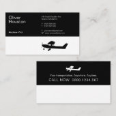 Vliegtuigbestuurder | Luchtvaart Visitekaartje (Voorkant / Achterkant)