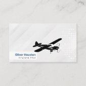 Vliegtuigbestuurder | Luchtvaart Visitekaartje (Voorkant)