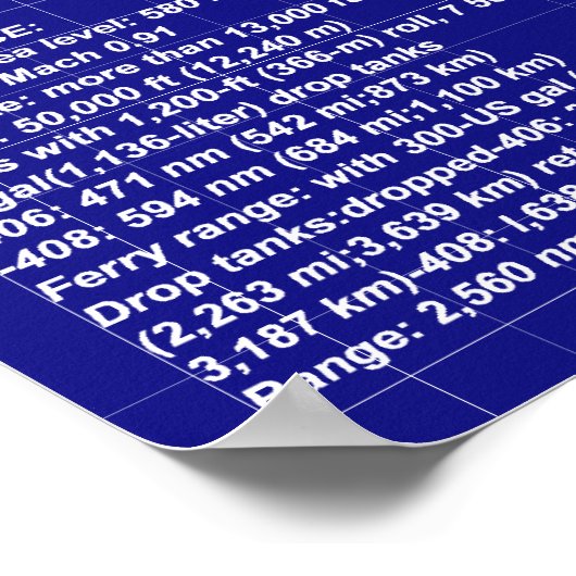 Vliegtuigblauwdrukken | AV-8B Harrier Poster (Hoek)