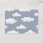 vliegtuigboeken voor Baby-Kaarten Informatiekaartje (Achterkant)