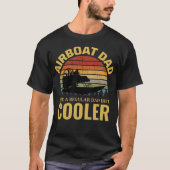 Vliegtuigboot Fanboot Airboeboot Vader T-shirt (Voorkant)