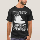 Vliegtuigboot T-shirt (Voorkant)