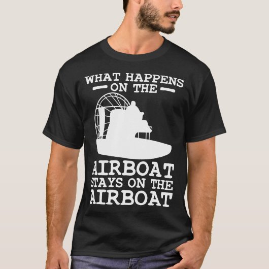 Vliegtuigboot T-shirt (Voorkant)