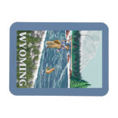 Vliegtuigboot WyomingVintage Travel Poster Magneet (Horizontaal)