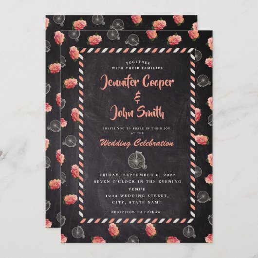  vliegtuigbouw met een Roos-alkbordreis op basis v Kaart (Voorkant / Achterkant)