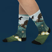 Vliegtuigbreker Dragon Castle Sokken