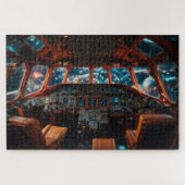 Vliegtuigcockpit Legpuzzel (Horizontaal)
