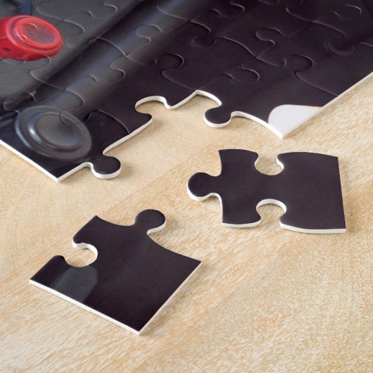 Vliegtuigcockpit Legpuzzel (Zijkant)