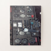 Vliegtuigcockpit Legpuzzel (Verticaal)