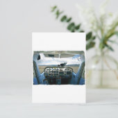 Vliegtuigcockpitit Briefkaart (Staand voorkant)