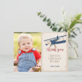 Vliegtuigdag Dank je wel! Kaart (Staand voorkant)