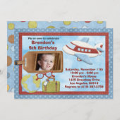 Vliegtuigdag - uitnodiging (Voorkant / Achterkant)