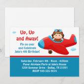 Vliegtuigdag - uitnodiging (Voorkant / Achterkant)