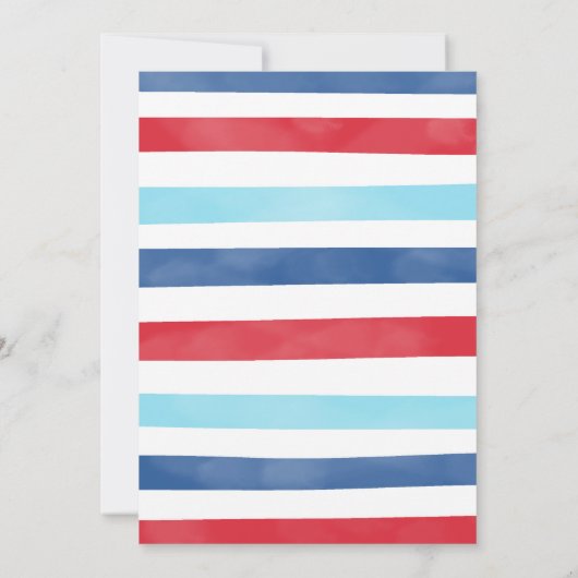 Vliegtuigdaguitnodiging Kaart (Achterkant)