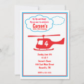 Vliegtuigdaguitnodiging Kaart (Voorkant)