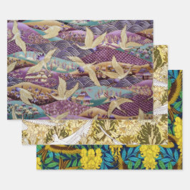 VLIEGTUIGDECOUPAGINA-PRINTS INPAKPAPIER VEL