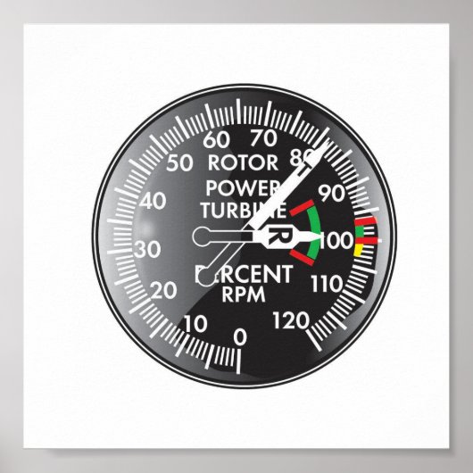 vliegtuigelektronica poster (Voorkant)