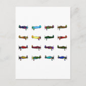 vliegtuigen briefkaart (Voorkant)