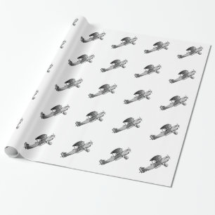 Vliegtuigen Cadeaupapier