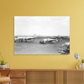 Vliegtuigen Canvas Afdruk (Insitu (Woonkamer))