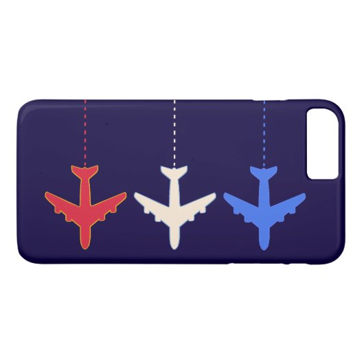 vliegtuigen Case-Mate iPhone case (Achterkant (Horizontaal))