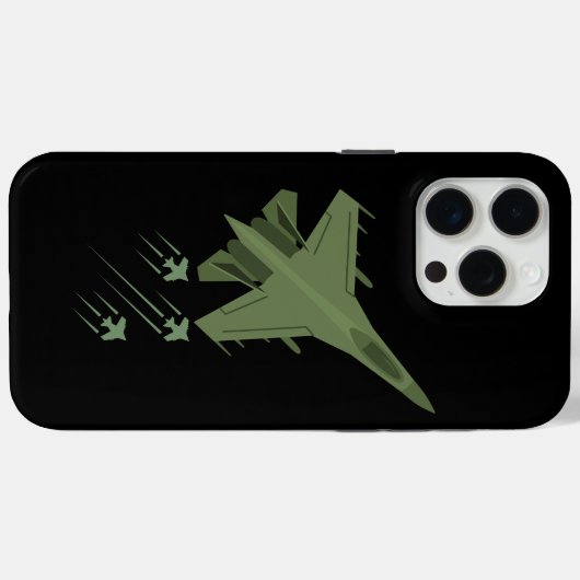 vliegtuigen Case-Mate iPhone case (Achterkant (horizontaal))