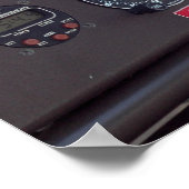 Vliegtuigen cockpit poster (Hoek)