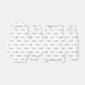  vliegtuigen die als DOUANEKLEUR worden beschouwd Bedankdoosjes (Uitgevouwen)