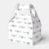  vliegtuigen die als DOUANEKLEUR worden beschouwd Bedankdoosjes (Voorkant Zijde)