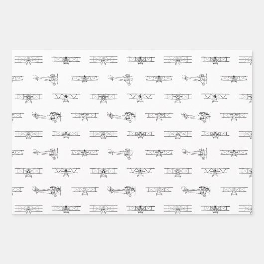  vliegtuigen die als DOUANEKLEUR worden beschouwd Inpakpapier Vel (Voorkant 2)