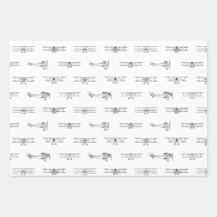  vliegtuigen die als DOUANEKLEUR worden beschouwd Inpakpapier Vel