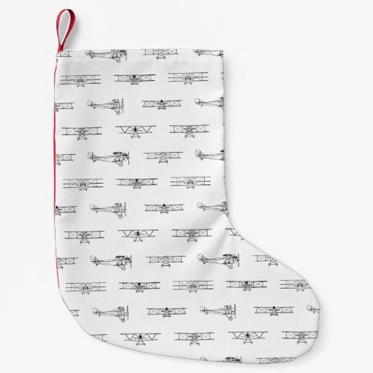  vliegtuigen die als DOUANEKLEUR worden beschouwd Kleine Kerstsok (Voorkant)