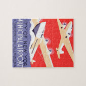 Vliegtuigen die propeller vliegen legpuzzel (Horizontaal)