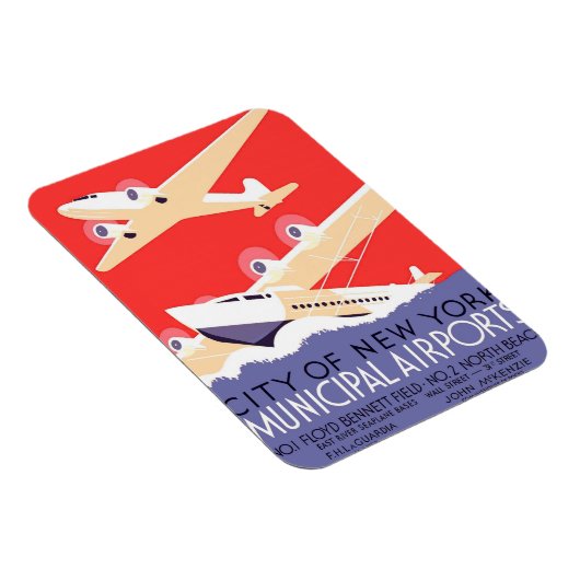 Vliegtuigen die  propeller vliegen magneet (Rechterzijde)