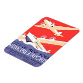 Vliegtuigen die  propeller vliegen magneet (Linkerzijde)