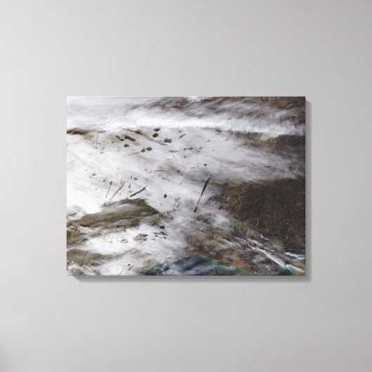 Vliegtuigen dissipatie canvas afdruk (Voorkant)