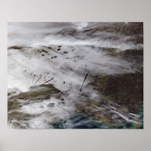 Vliegtuigen dissipatie poster (Voorkant)