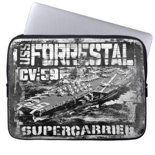 Vliegtuigen draagtas Forrestal Electronics Laptop Sleeve