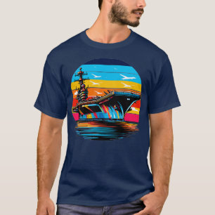 Vliegtuigen drager 6 t-shirt