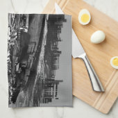 Vliegtuigen drager Carl Vinson Keuken Handdoeken (Quarter Fold)