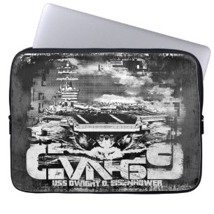 Vliegtuigen drager D.D.Eisenhower Electronics Bag Laptop Sleeve