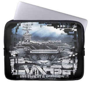 Vliegtuigen drager D.D.Eisenhower Electronics Bag Laptop Sleeve