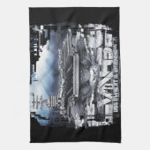 Vliegtuigen drager D.D.Eisenhower keukenhanddoeken (Verticaal)